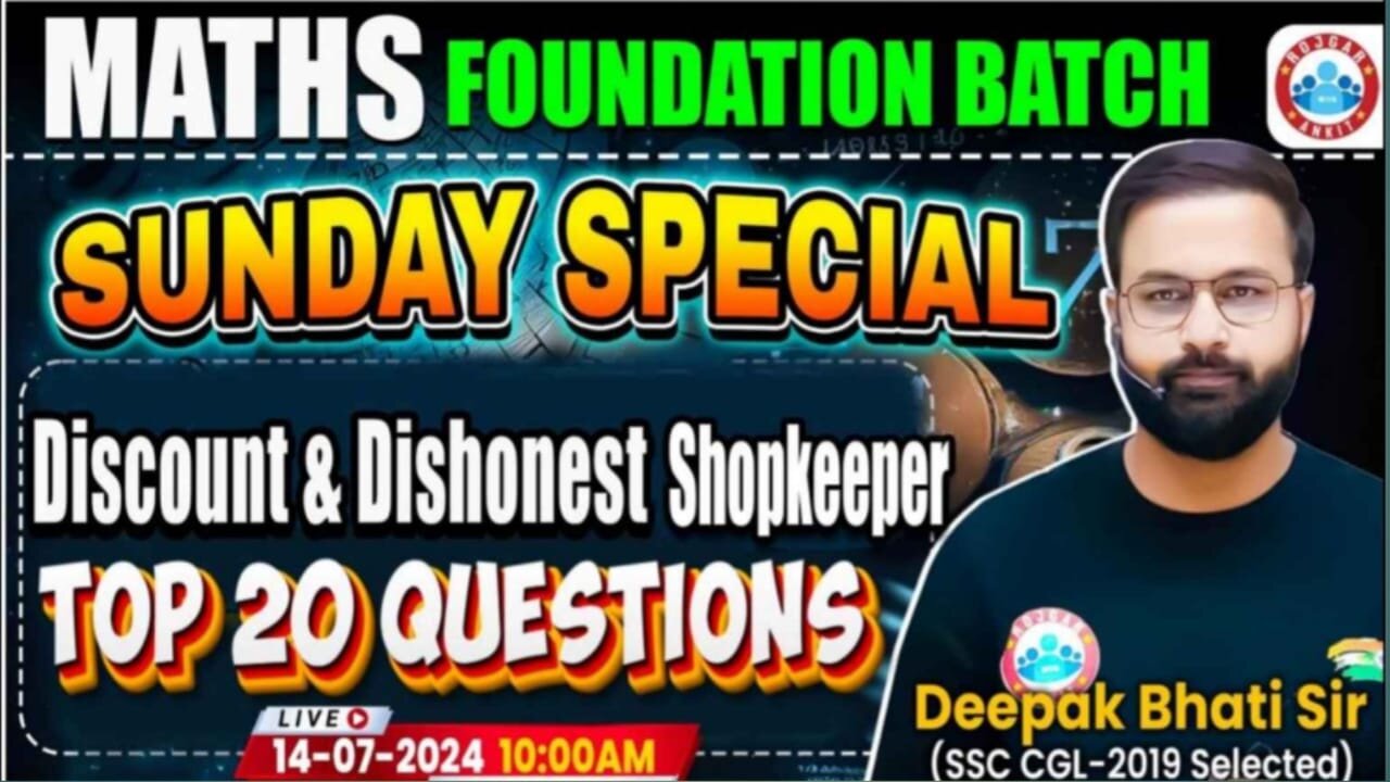 MATH CLASS, SUNDAY SPECIAL #9