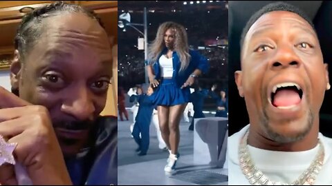 Boosie & Snoop Dogg React To Serena Williams Crip Walking At Kendrick Lamar Super Bowl Performance