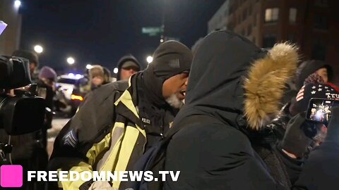 Anti-Trump thugs are clashing with J6 groups outside the DC jail, where J6ers will soon be released