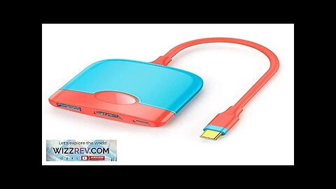 3 in 1 USB C Hub Docking Station for Nintendo Switch Portable Review