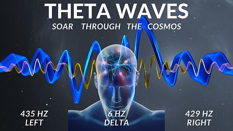 Soar Through the Cosmos: 432Hz Theta Waves for Deep Focus & Relaxation