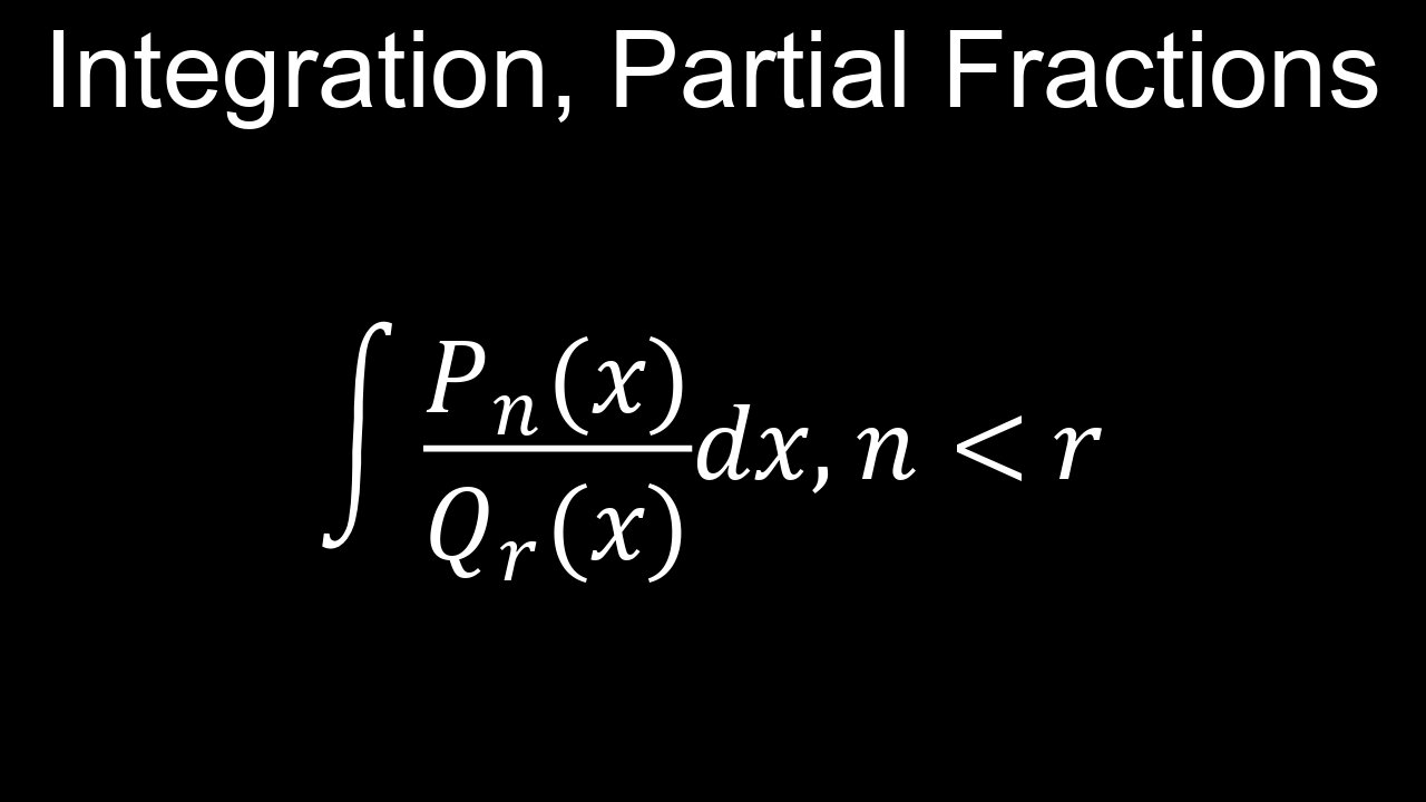 Integration, Partial Fractions, Formula, Irreducible Quadratic Factors, Worksheet - Calculus