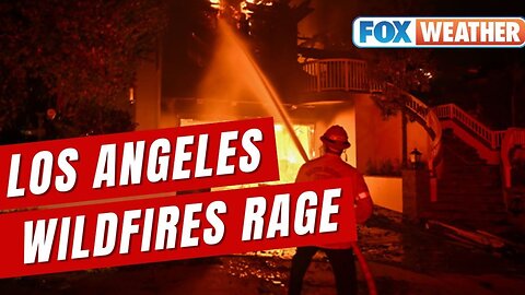 Breaking: Massive Los Angeles Fire Rages Out of Control 🔥 | Live Updates & Evacuations