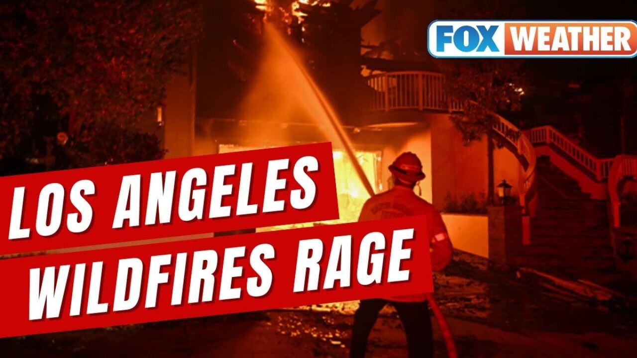 Breaking: Massive Los Angeles Fire Rages Out of Control 🔥 | Live Updates & Evacuations