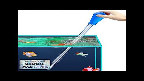 Lengthen Pipettes Aquarium siphon fish tank vacuum cleaner Simple cleaning tool Review