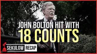 John Bolton Hit with 18 Counts as He Surrenders to Authorities