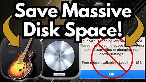 How to Run GarageBand (and Logic) From an External SSD