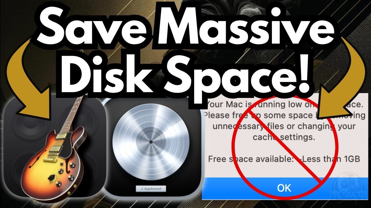 How to Run GarageBand (and Logic) From an External SSD