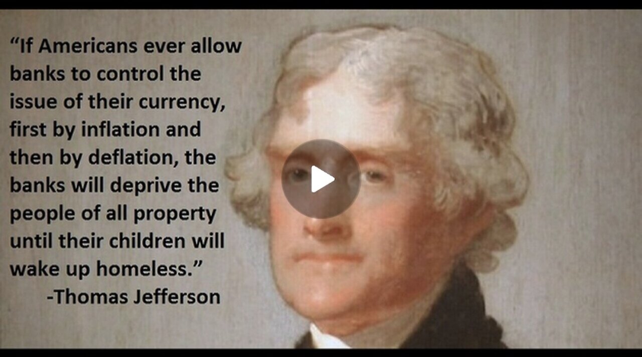 Rep Thomas Massie Officially Reintroduced bill 'END THE FED' TODAY !! Federal Reserve Board