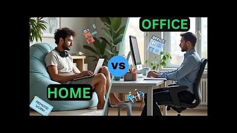 “Home Office Freedom: Why Working From Home Beats the 9–5 Office Grind”