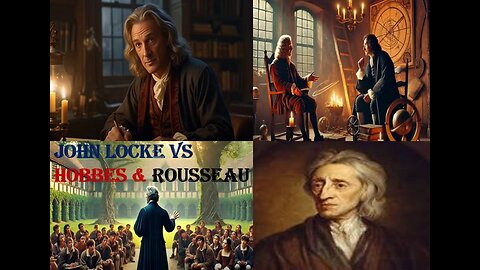 John Locke - Influential Philosopher - versus Hobbes and Rousseau