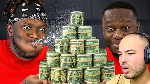 Kalkazian react KSI | MAKE US LAUGH WIN $1000 ft Deji