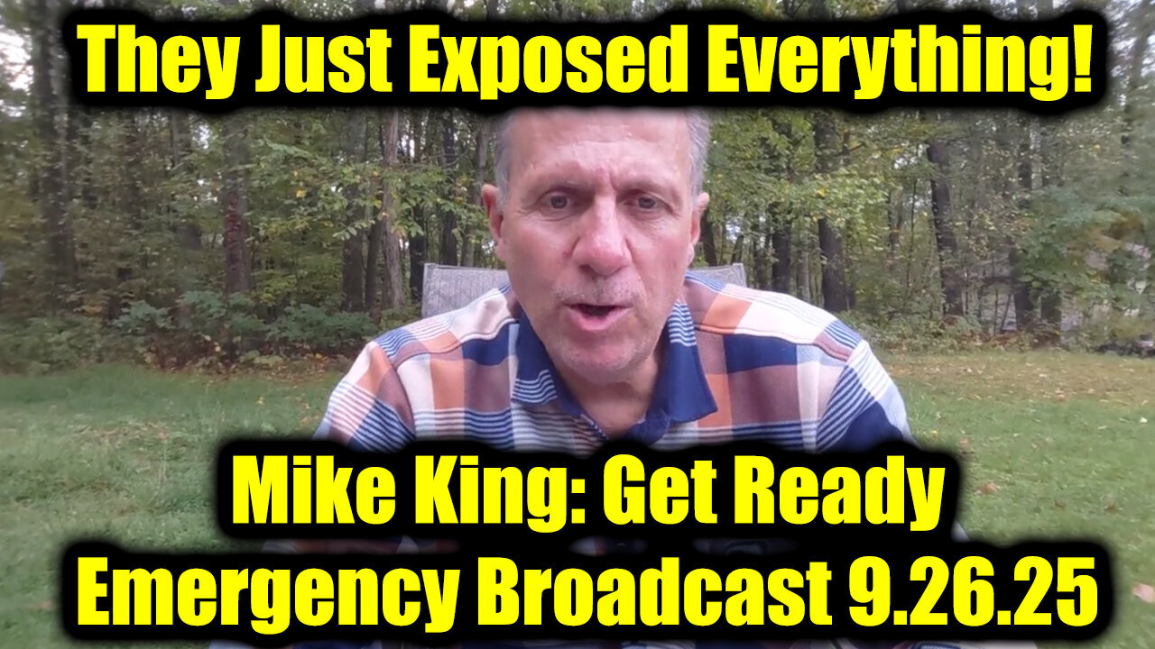 Mik. Emergency Broadcast 9.26.25 - They Just Exposed Everything!