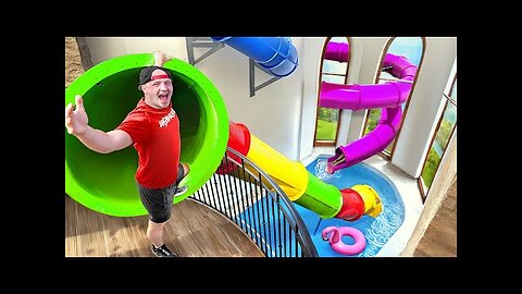 I Turned My House Into a Waterpark!