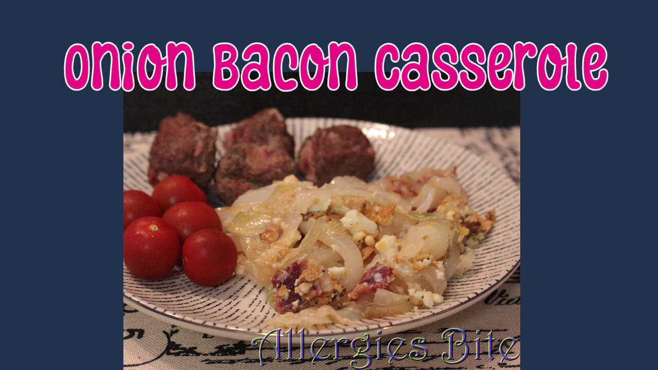 Onion Bacon Casserole