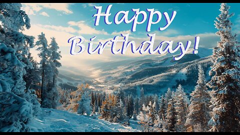 Happy Birthday 3D - Happy Birthday - Happy Birthday To You - Happy Birthday Song Video Card