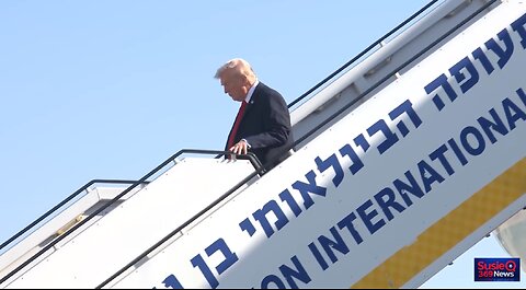President Trump Arrives Tel Aviv, Israel