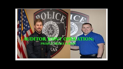 AUDITOR JOINT OPERATION: PROJECT SHAKE & BAKE!