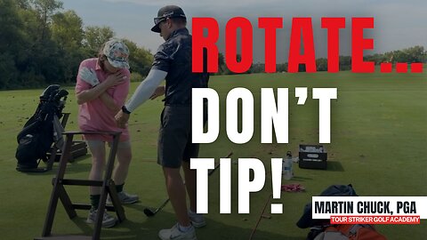 Fix Your Swing with Proper Rotation | Martin Chuck | Tour Striker Golf