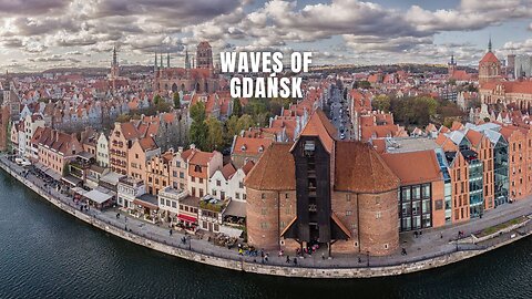 Waves of Gdańsk #GdanskTourism, #BalticSeaBeauty, #HistoricPoland