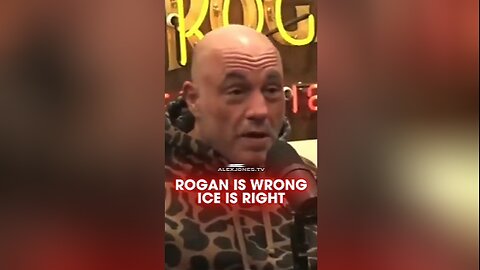 Alex Jones: Joe Rogan is Wrong About Trump & ICE Agents - 1/14/26