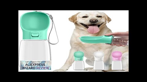 Portable Dog Water Bottle Dog Bowls For Small Large Dogs Cat Outdoor Review