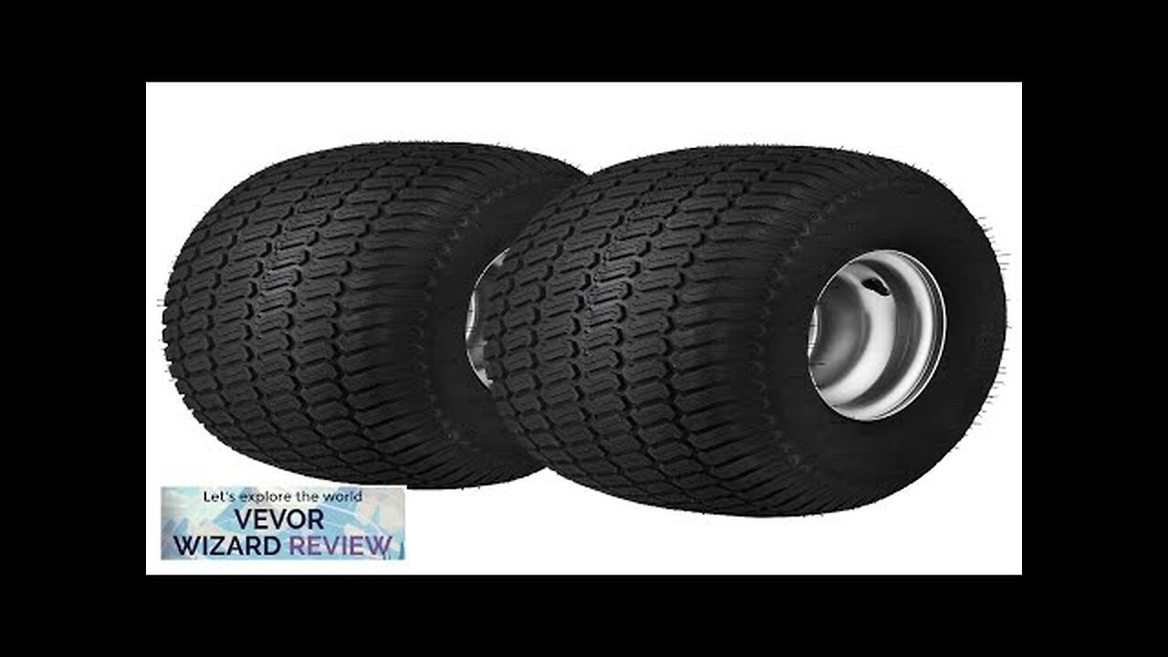 VEVOR Lawn Mower Tires with Rim 20x8-8" Tubeless Tractor Tires 2-Pack Tire Review