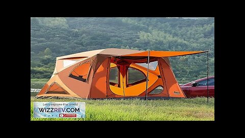 TIMBER RIDGE Instant Pop-Up Weather Resistant Camping Hub Tent Easy 90 Second Review