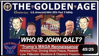 GOLDEN AGE EXCLUSIVE🚨General Paul Vallely Drops BOMBSHELL on [DS] Plots & Trump’s Secret Weapon!