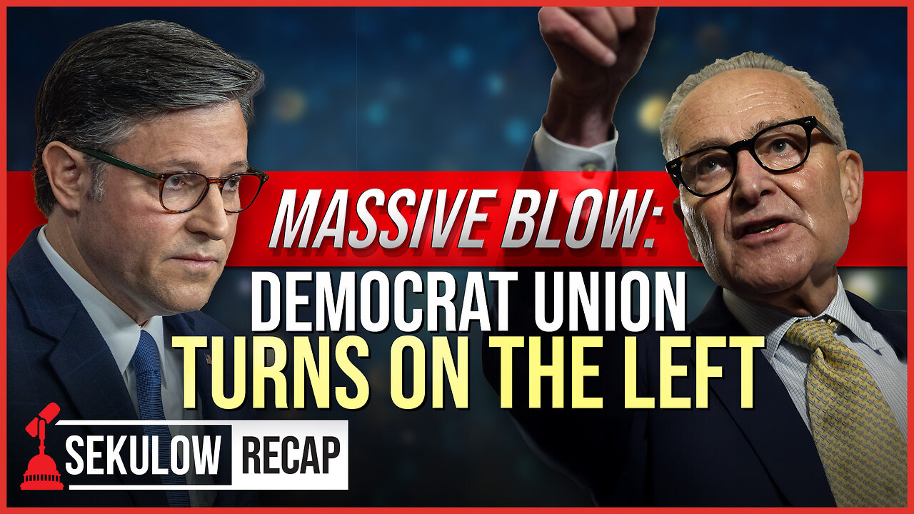 MASSIVE BLOW: Democrat Led Union Turns on the Left to End Shutdown