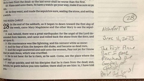 Matthew chapter 28
