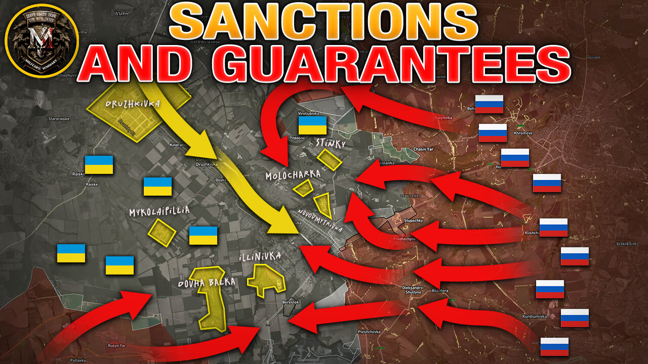USA Eases Sanctions & Ready To Offer Security🤝Something is Brewing on the Sumy Front☁️MS 2025.12.13