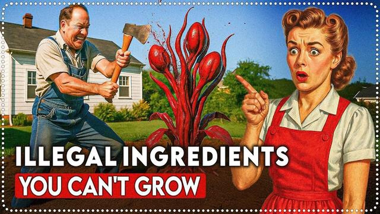 HOMESTEADING: 20 ILLEGAL GARDEN INGREDIENTS YOU CANT GROW IN AMERICA [2025-10-18