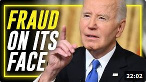 Constitutional Lawyer Explains That Biden's Use Of Blanket Pardons Is Fraud On Its Face