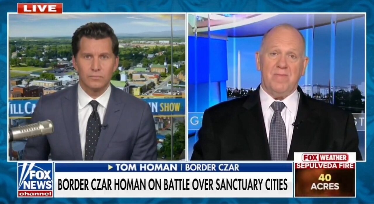 Border Czar: Sanctuary Cities Won't Stop Us!