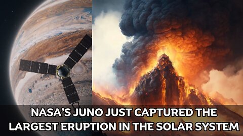 NASA Records Biggest Volcanic Eruption in the Solar System on Io!