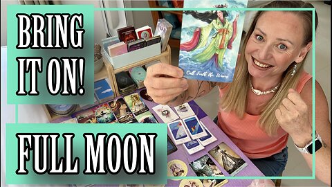 💫A fiesty confrontation!✨Full Moon Tarot Reading for February 12th