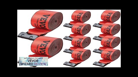 VEVOR Winch Straps 4" x 30' 6000 lbs Load Capacity 18000 lbs Review