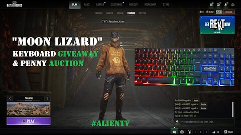 "MOON LIZARD" Returns #pubg #pubgmobile #giveaway #live #gaming