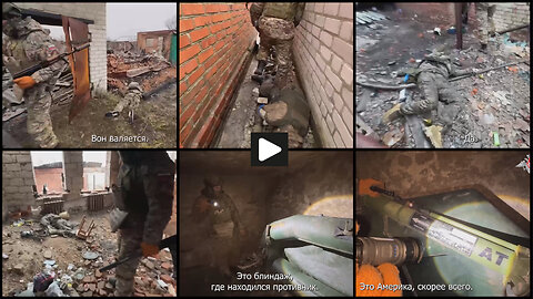 Kursk region: Russian soldiers touring former Ukrainian positions