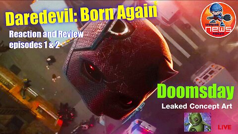 Daredevil: Born Again Reaction and Review ep. 1 & 2 | Doomsday Concept Art Leak