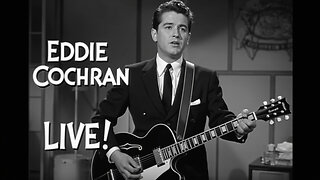 Rockabilly Gold: Eddie Cochran Live on Beechnut Show in Portrait Format