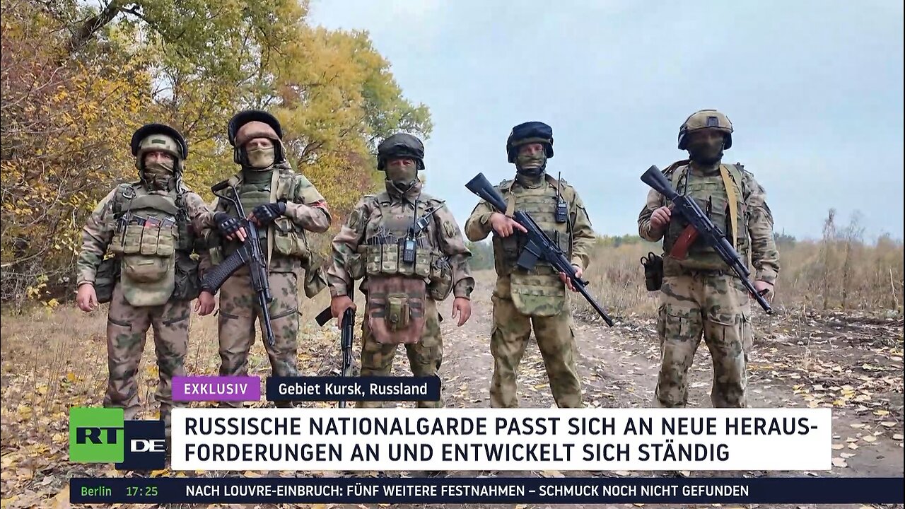 Exklusiv: Nationalgarde in den Grenzgebieten – Einsatz gegen Drohnen und Minen
