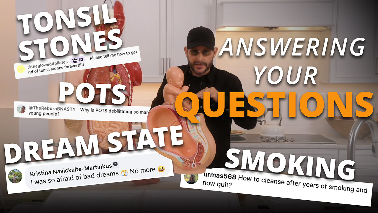 Alopecia, Smoking, Dream State, Psoriasis, Tonsil Stones, PCOS, Spiritual Healing & More ANSWERED