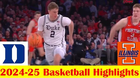 Illinois vs #3 Duke Basketball Game Highlights 2 22 2025