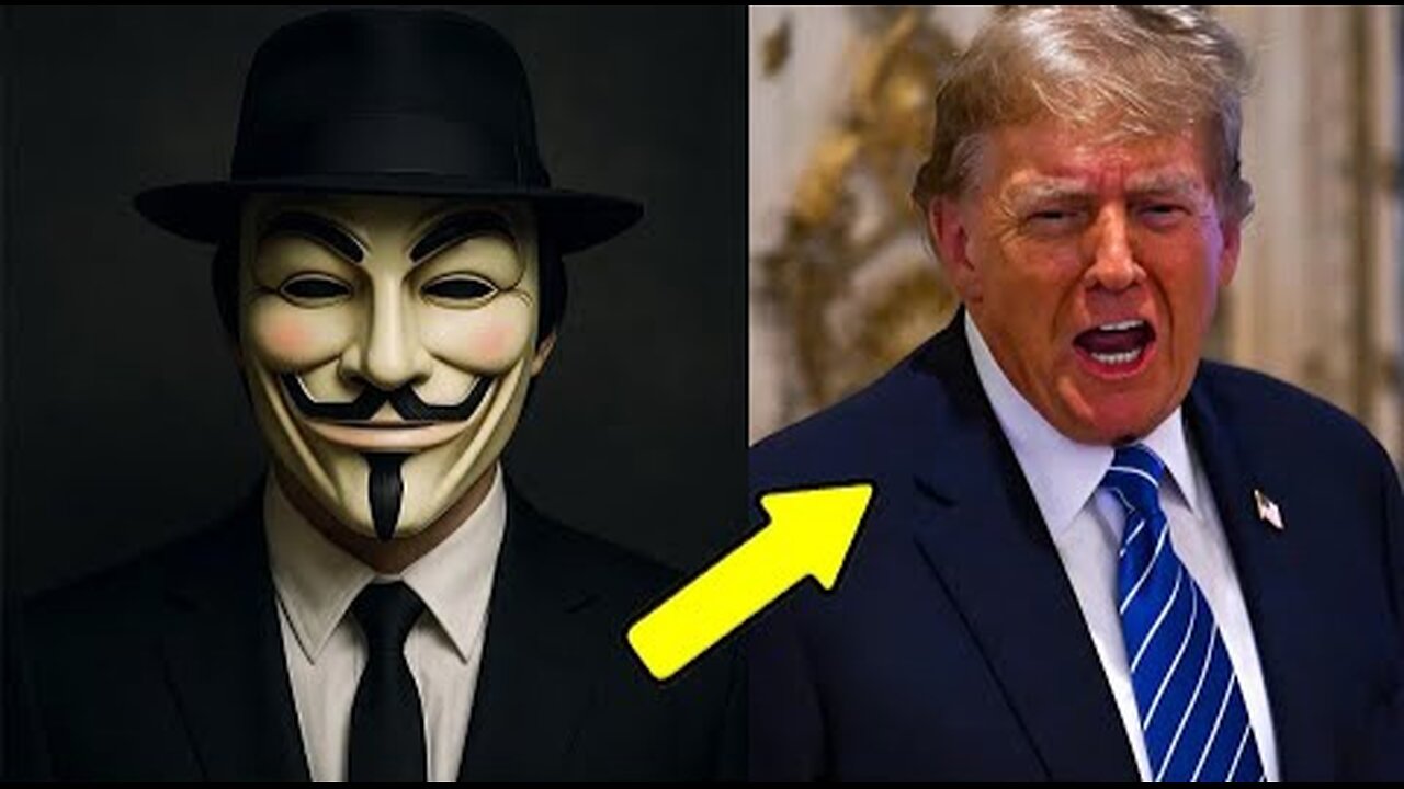 Anonymous Reveals Trump’s Power Network Collapsing as Hidden Files Surface