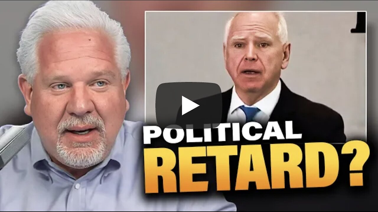 Glenn Beck ~ FACT-CHECK: Is Tim Walz (politically) RETARDED?
