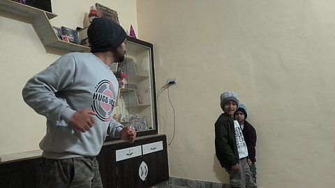 brother and nephew dance