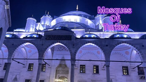 Famous blue mosque in turkey