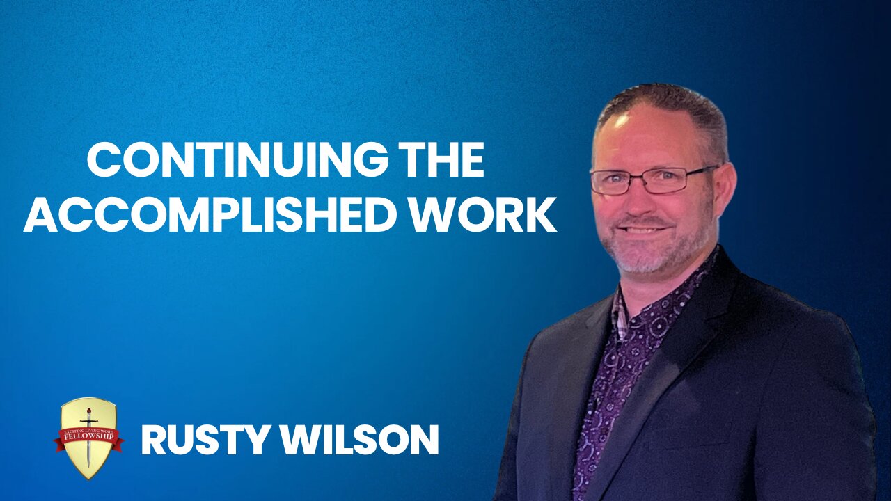 Continuing The Accomplished Work